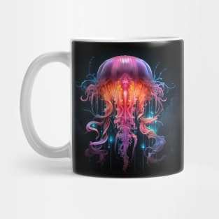 Neon Jellyfish #5 Mug